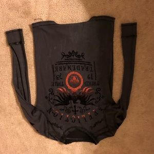 Affliction reversible long sleeve